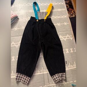 Vintage Carter's Black Suspender